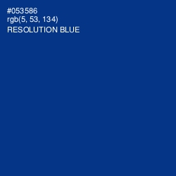 #053586 - Resolution Blue Color Image