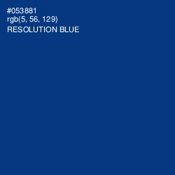 #053881 - Resolution Blue Color Image