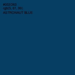 #053D63 - Astronaut Blue Color Image