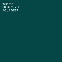 #054747 - Aqua Deep Color Image