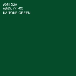#054D2A - Kaitoke Green Color Image