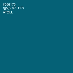 #056175 - Atoll Color Image