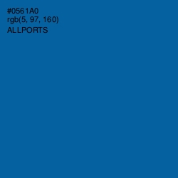 #0561A0 - Allports Color Image