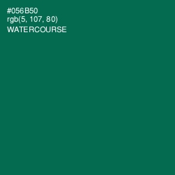 #056B50 - Watercourse Color Image