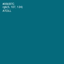 #056B7C - Atoll Color Image