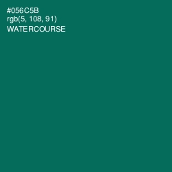 #056C5B - Watercourse Color Image