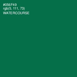 #056F49 - Watercourse Color Image