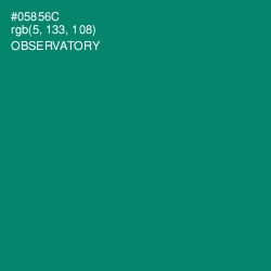 #05856C - Observatory Color Image