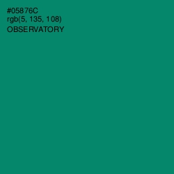 #05876C - Observatory Color Image