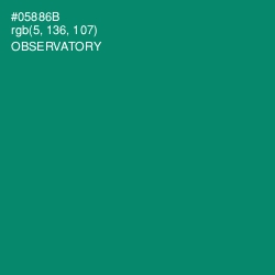 #05886B - Observatory Color Image