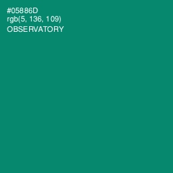 #05886D - Observatory Color Image