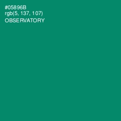 #05896B - Observatory Color Image