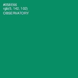 #058E66 - Observatory Color Image