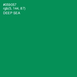 #059057 - Deep Sea Color Image