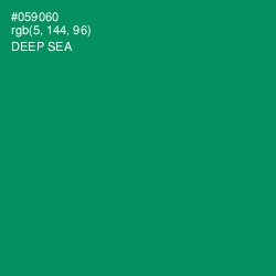 #059060 - Deep Sea Color Image