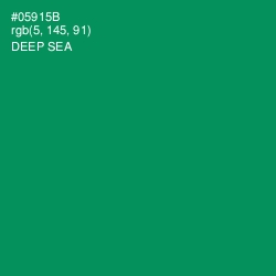 #05915B - Deep Sea Color Image