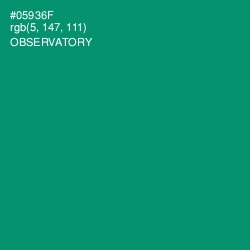 #05936F - Observatory Color Image