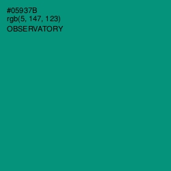 #05937B - Observatory Color Image