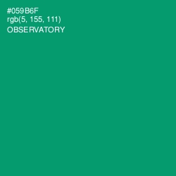 #059B6F - Observatory Color Image