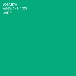 #05AB7A - Jade Color Image