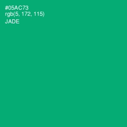 #05AC73 - Jade Color Image