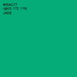 #05AC77 - Jade Color Image