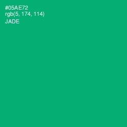 #05AE72 - Jade Color Image