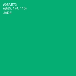 #05AE73 - Jade Color Image