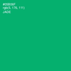 #05B06F - Jade Color Image