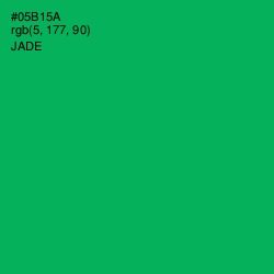 #05B15A - Jade Color Image