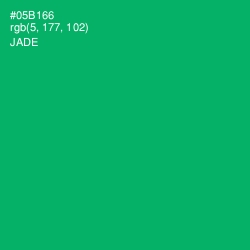 #05B166 - Jade Color Image