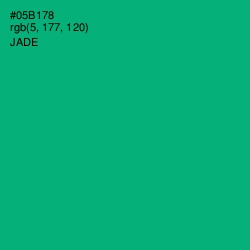 #05B178 - Jade Color Image