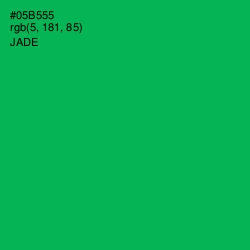 #05B555 - Jade Color Image