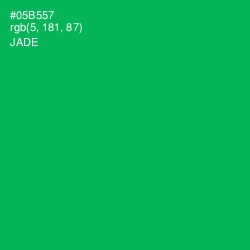 #05B557 - Jade Color Image