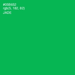 #05B652 - Jade Color Image