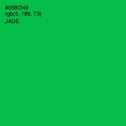 #05BD49 - Jade Color Image