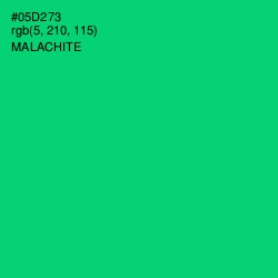 #05D273 - Malachite Color Image