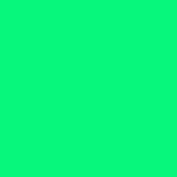 #05F67A - Spring Green Color Image