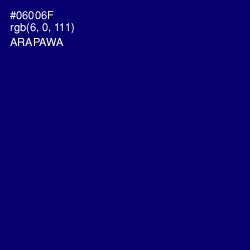 #06006F - Arapawa Color Image