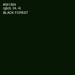 #061804 - Black Forest Color Image