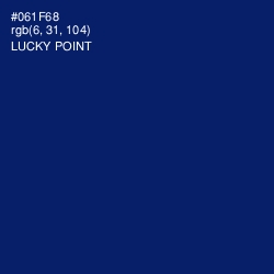 #061F68 - Lucky Point Color Image