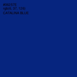 #06257E - Catalina Blue Color Image