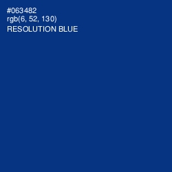 #063482 - Resolution Blue Color Image