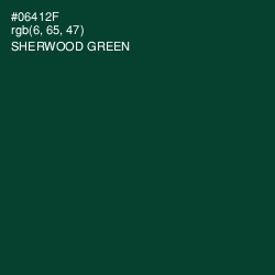 #06412F - Sherwood Green Color Image