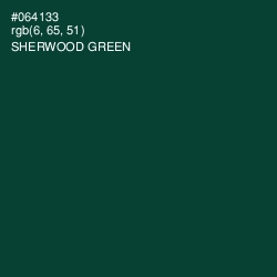 #064133 - Sherwood Green Color Image