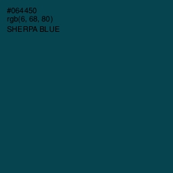 #064450 - Sherpa Blue Color Image