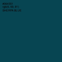 #064551 - Sherpa Blue Color Image