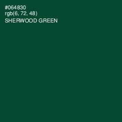 #064830 - Sherwood Green Color Image