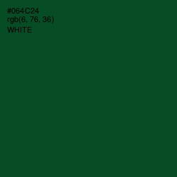 #064C24 - Kaitoke Green Color Image