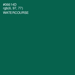 #06614D - Watercourse Color Image